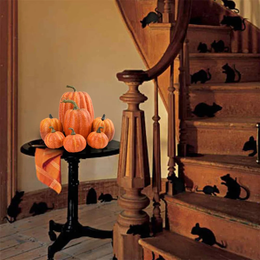 CAMS 7Pcs Artificial Pumpkin Decor for Halloween