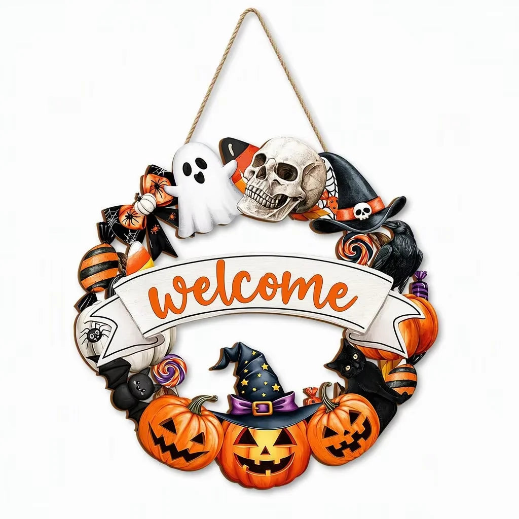 CAMS Wooden Halloween Decoration