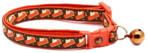 CAMS Pumpkin Pie Slices Breakaway Cat Collar