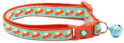 CAMS Pumpkin Pie Slices Breakaway Cat Collar