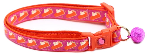 CAMS Pumpkin Pie Slices Breakaway Cat Collar