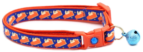 CAMS Pumpkin Pie Slices Breakaway Cat Collar