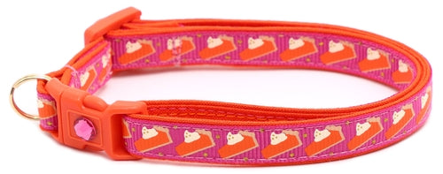 CAMS Pumpkin Pie Slices Breakaway Cat Collar