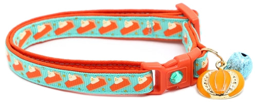 CAMS Pumpkin Pie Slices Breakaway Cat Collar