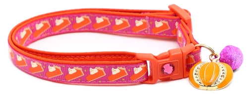 CAMS Pumpkin Pie Slices Breakaway Cat Collar