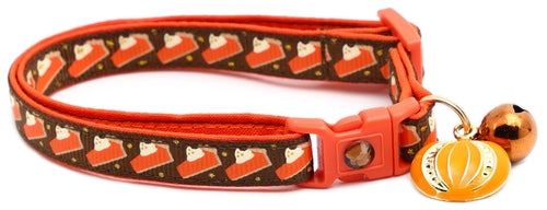 CAMS Pumpkin Pie Slices Breakaway Cat Collar