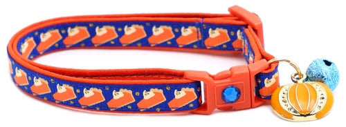CAMS Pumpkin Pie Slices Breakaway Cat Collar