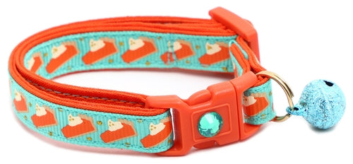 CAMS Pumpkin Pie Slices Breakaway Cat Collar