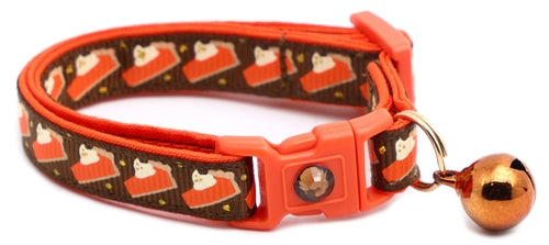 CAMS Pumpkin Pie Slices Breakaway Cat Collar