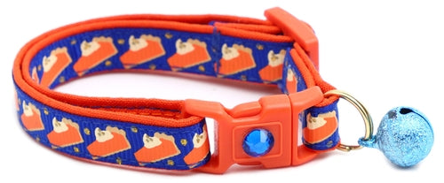 CAMS Pumpkin Pie Slices Breakaway Cat Collar