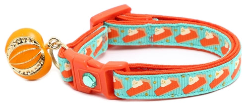 CAMS Pumpkin Pie Slices Breakaway Cat Collar
