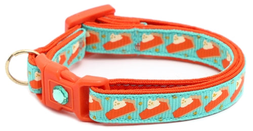 CAMS Pumpkin Pie Slices Breakaway Cat Collar
