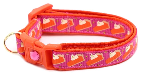 CAMS Pumpkin Pie Slices Breakaway Cat Collar