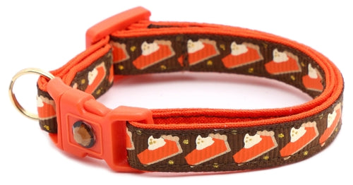 CAMS Pumpkin Pie Slices Breakaway Cat Collar