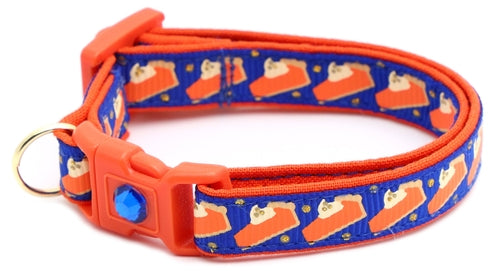 CAMS Pumpkin Pie Slices Breakaway Cat Collar