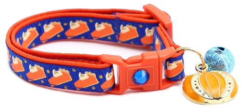 CAMS Pumpkin Pie Slices Breakaway Cat Collar