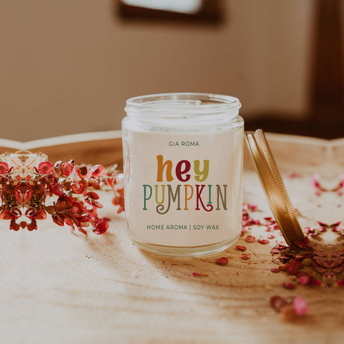 Baked Pumpkin Candle