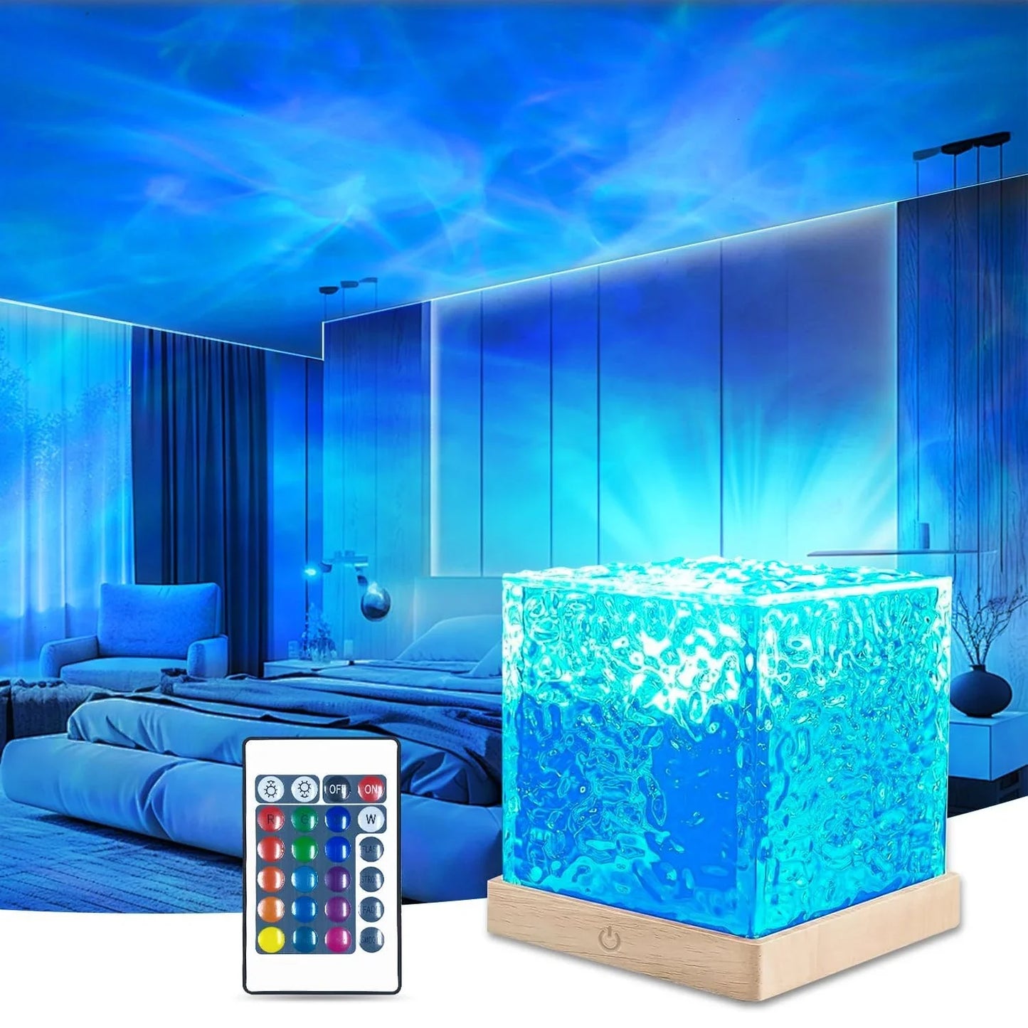 CAMS Ocean Wave Aurora Projector Light