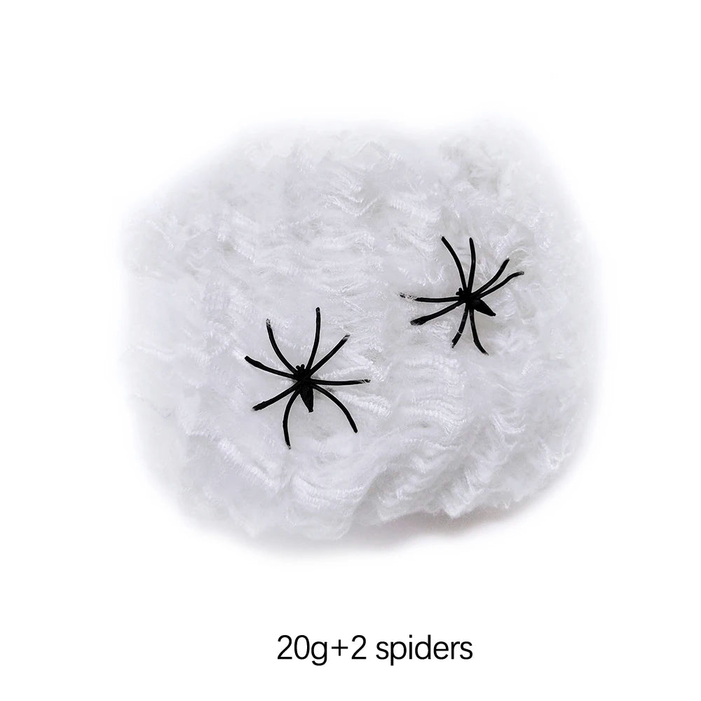 CAMS Halloween Decorations Artificial Spider Web