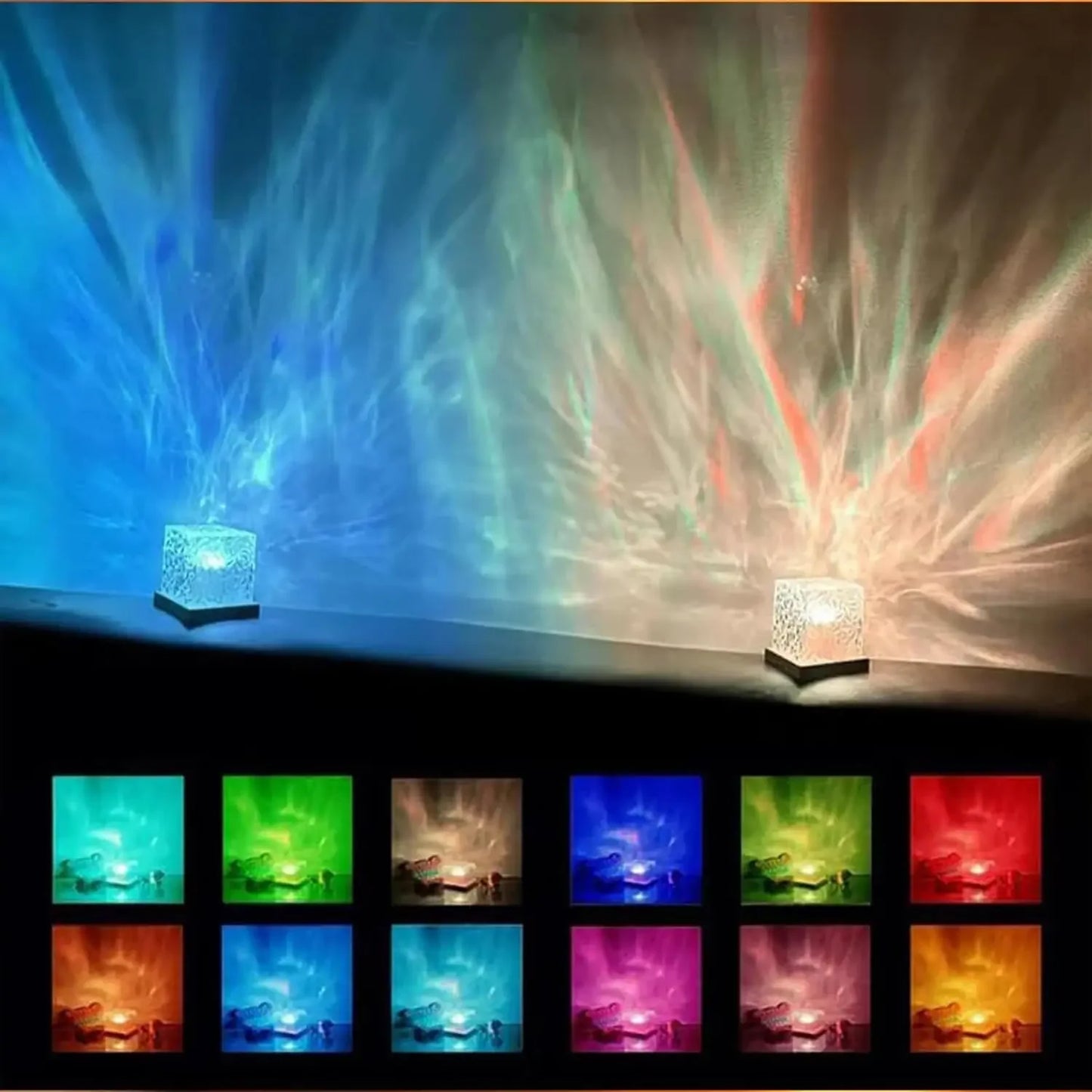 CAMS Ocean Wave Aurora Projector Light