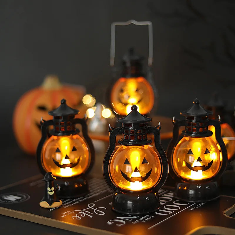 CAMS Halloween LED Hanging Pumpkin Lantern