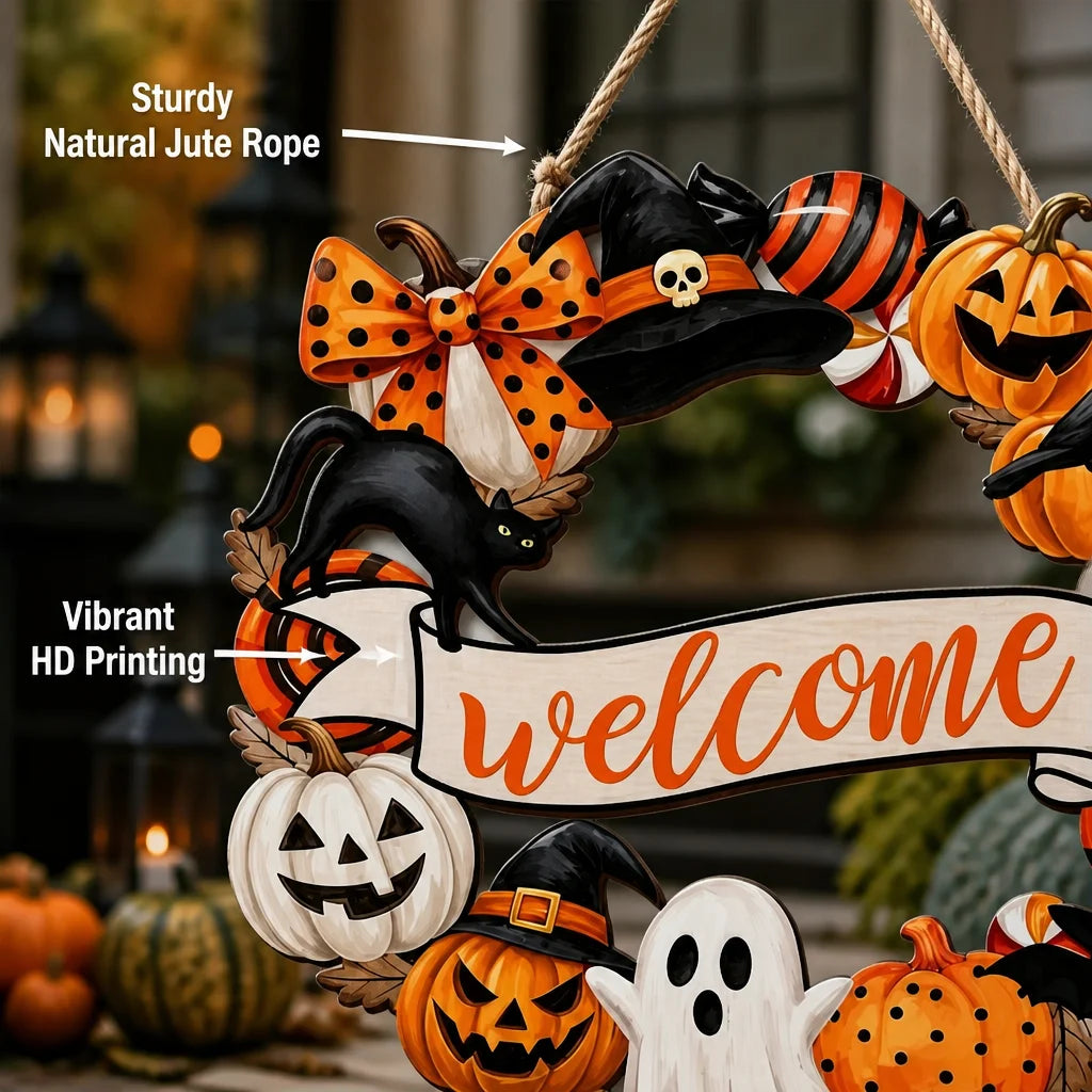 CAMS Wooden Halloween Decoration