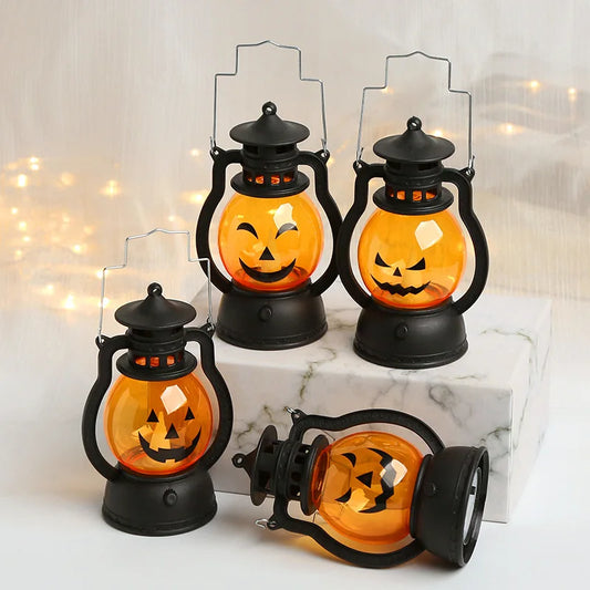 CAMS Halloween LED Hanging Pumpkin Lantern