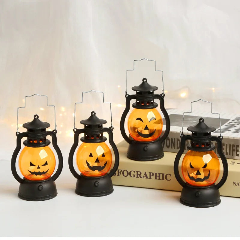 CAMS Halloween LED Hanging Pumpkin Lantern