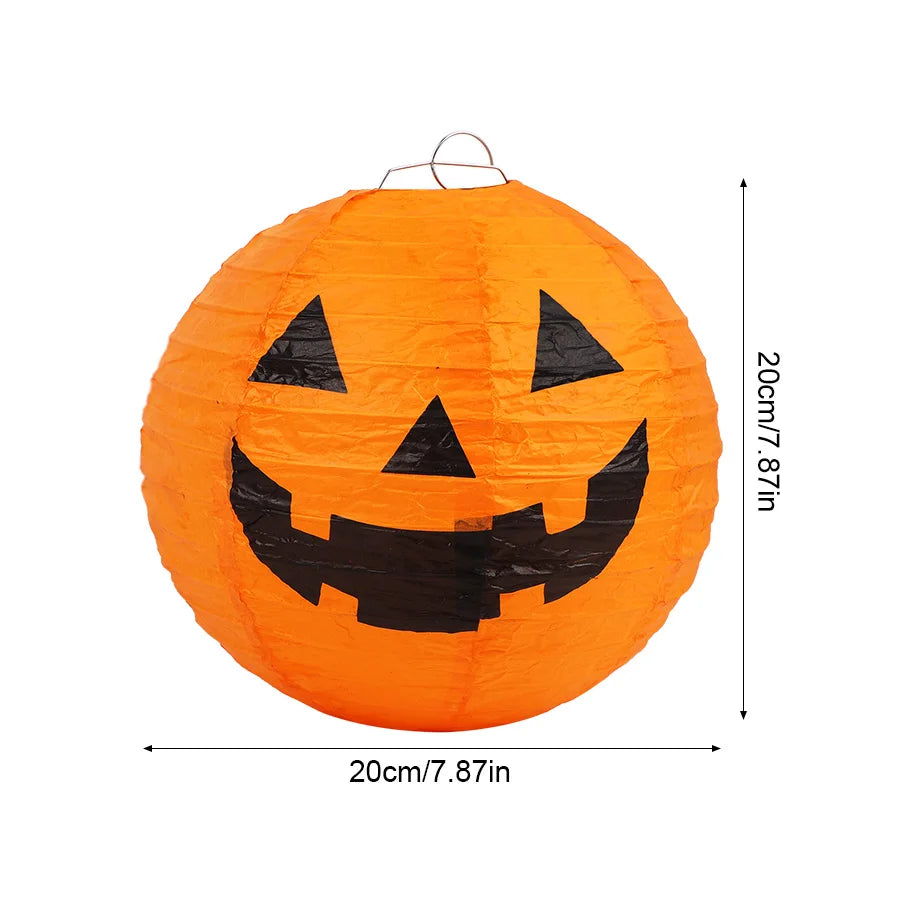 CAMS 1/6Pcs Halloween Hanging Paper Lantern
