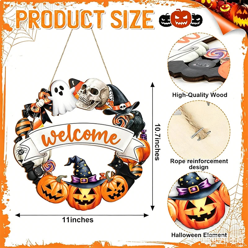 CAMS Wooden Halloween Decoration