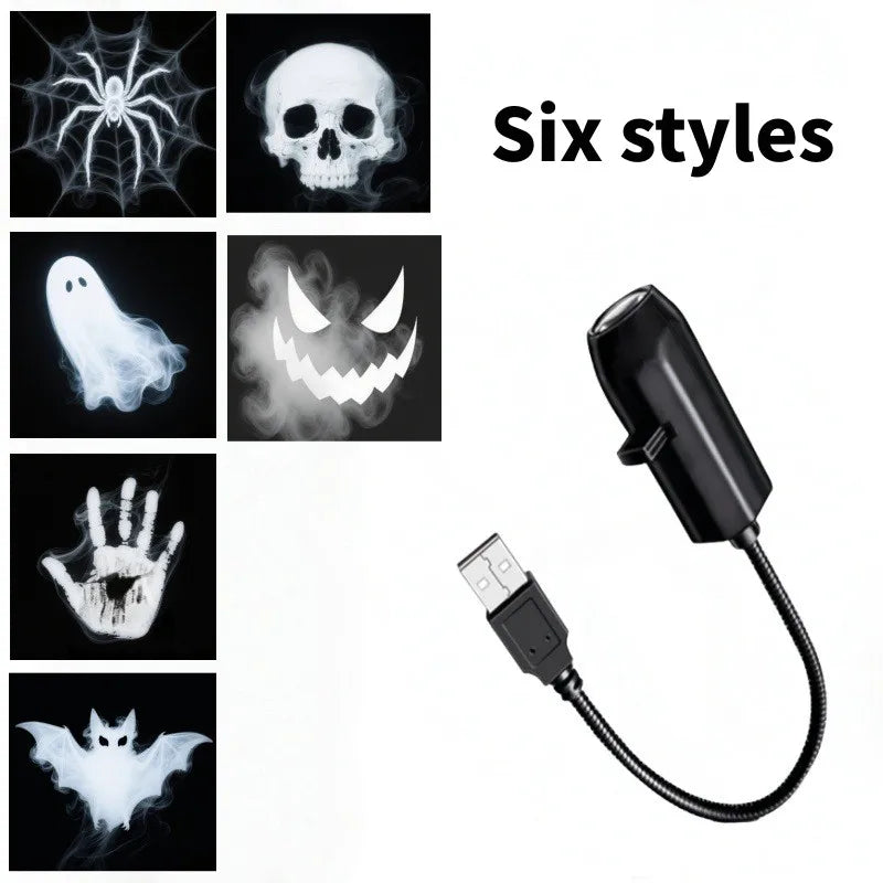 CAMS Halloween Ghost & Skull Projector Light