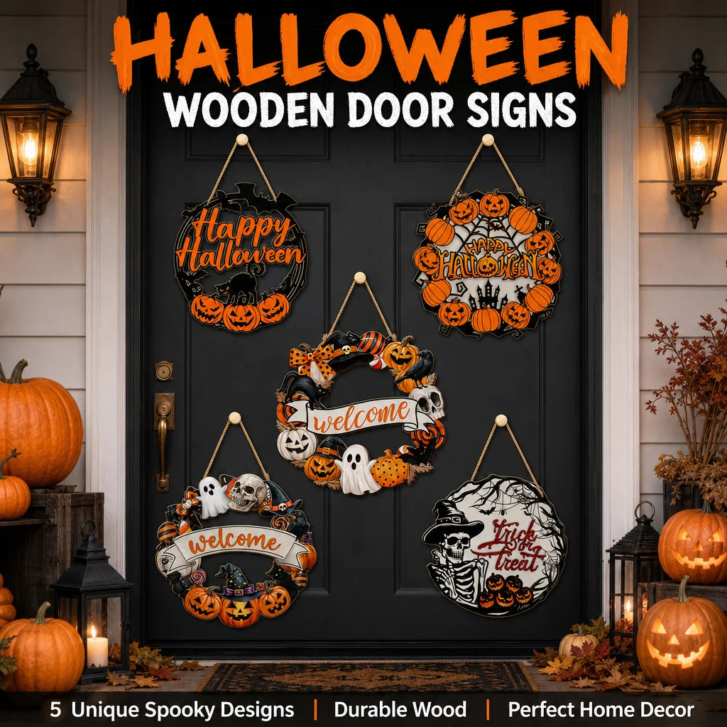 CAMS Wooden Halloween Decoration