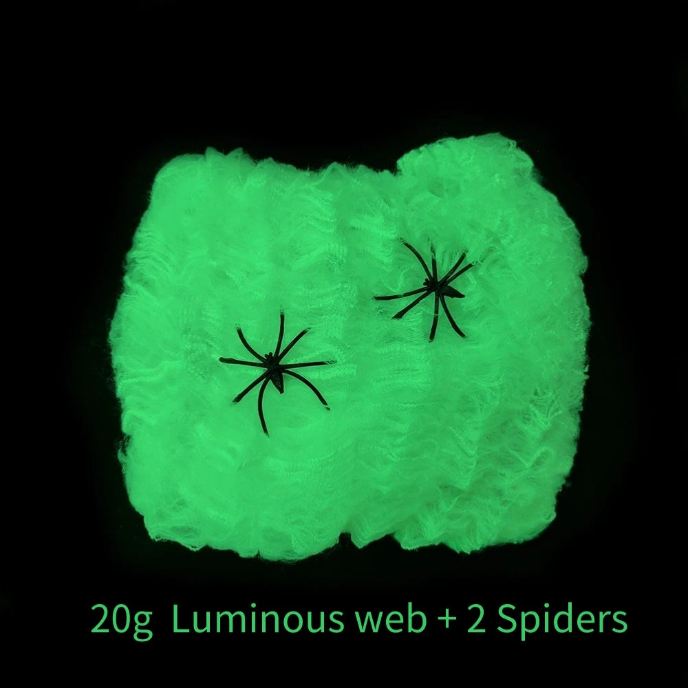 CAMS Halloween Decorations Artificial Spider Web