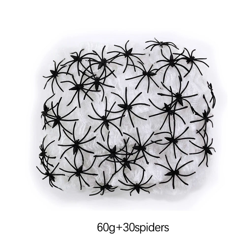 CAMS Halloween Decorations Artificial Spider Web