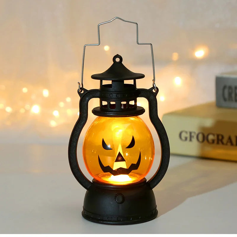 CAMS Halloween LED Hanging Pumpkin Lantern