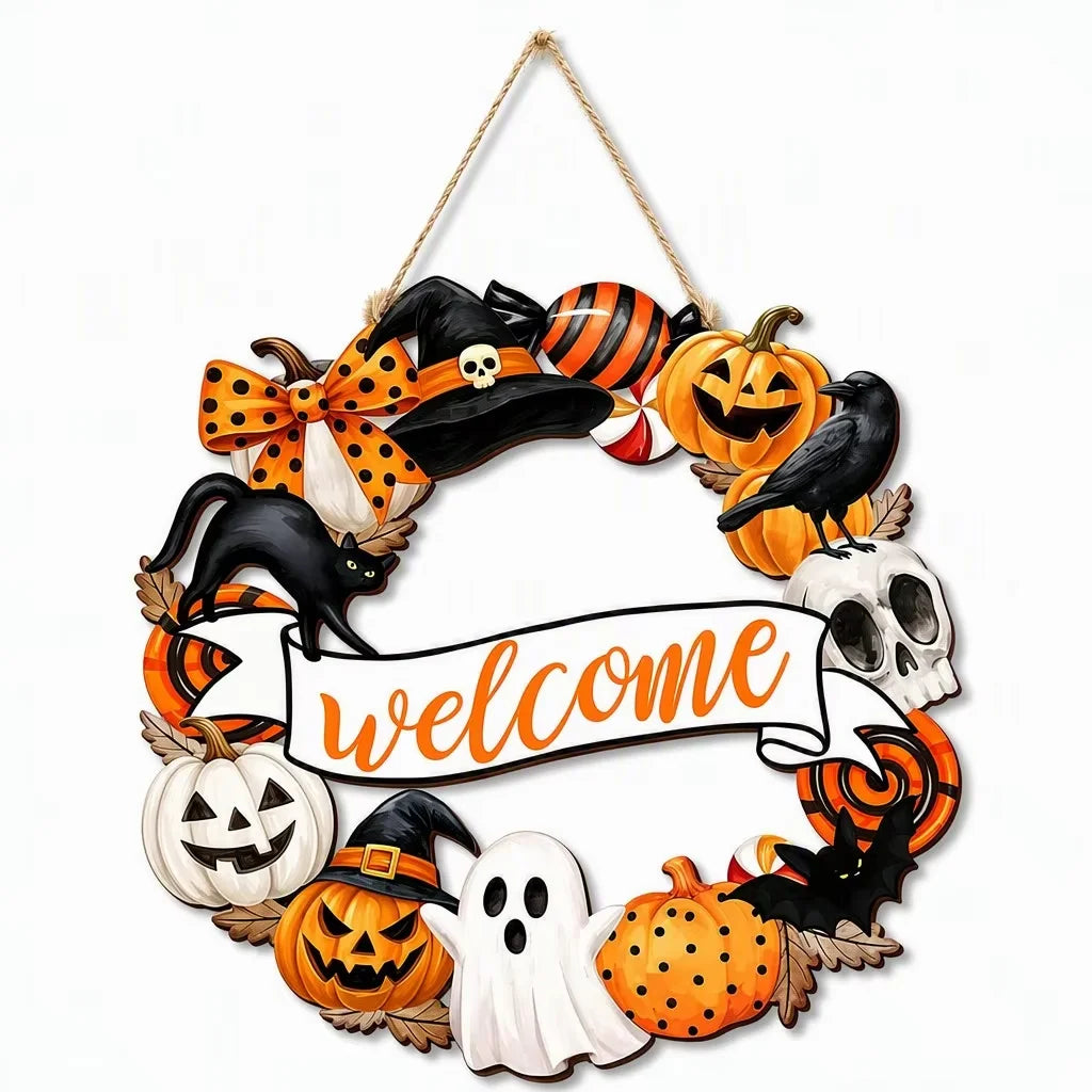 CAMS Wooden Halloween Decoration