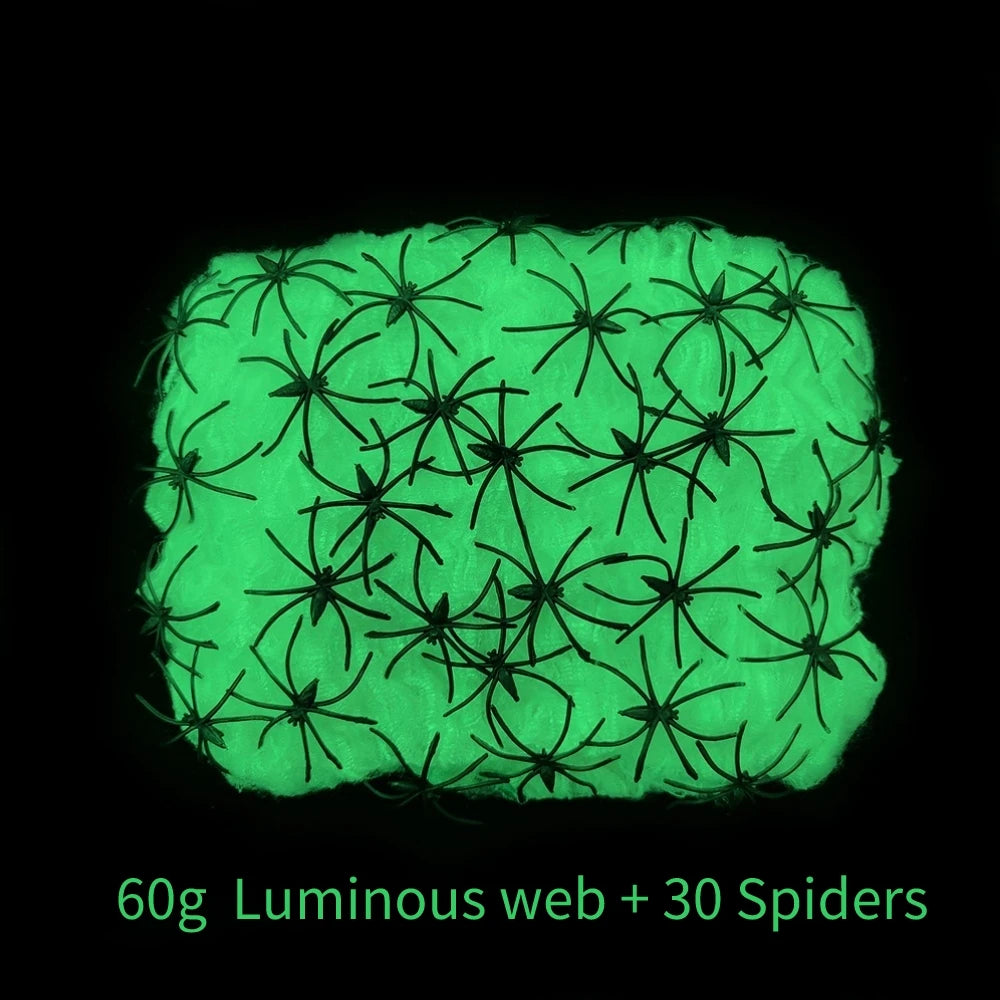 CAMS Halloween Decorations Artificial Spider Web