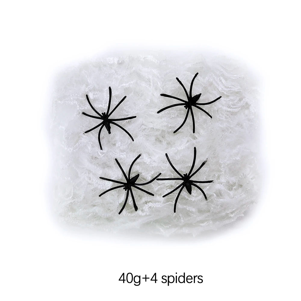 CAMS Halloween Decorations Artificial Spider Web
