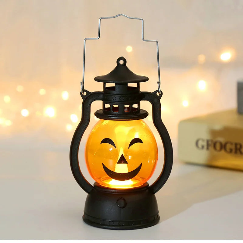 CAMS Halloween LED Hanging Pumpkin Lantern