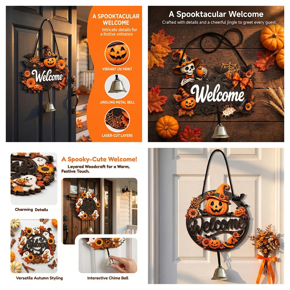 CAMS Halloween Creative Wooden Festive Atmosphere