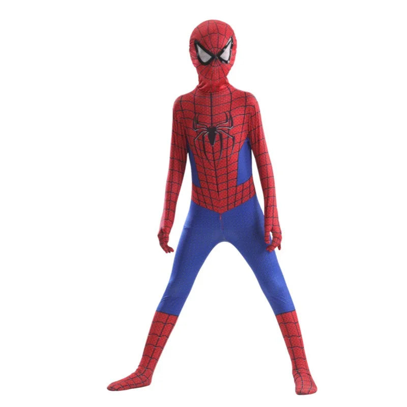 CAMS Miles Morales Full Zentai Cosplay Suit Spider Theme Outfit Halloween Party Costume Collectible Holiday Gift For Cos Fans