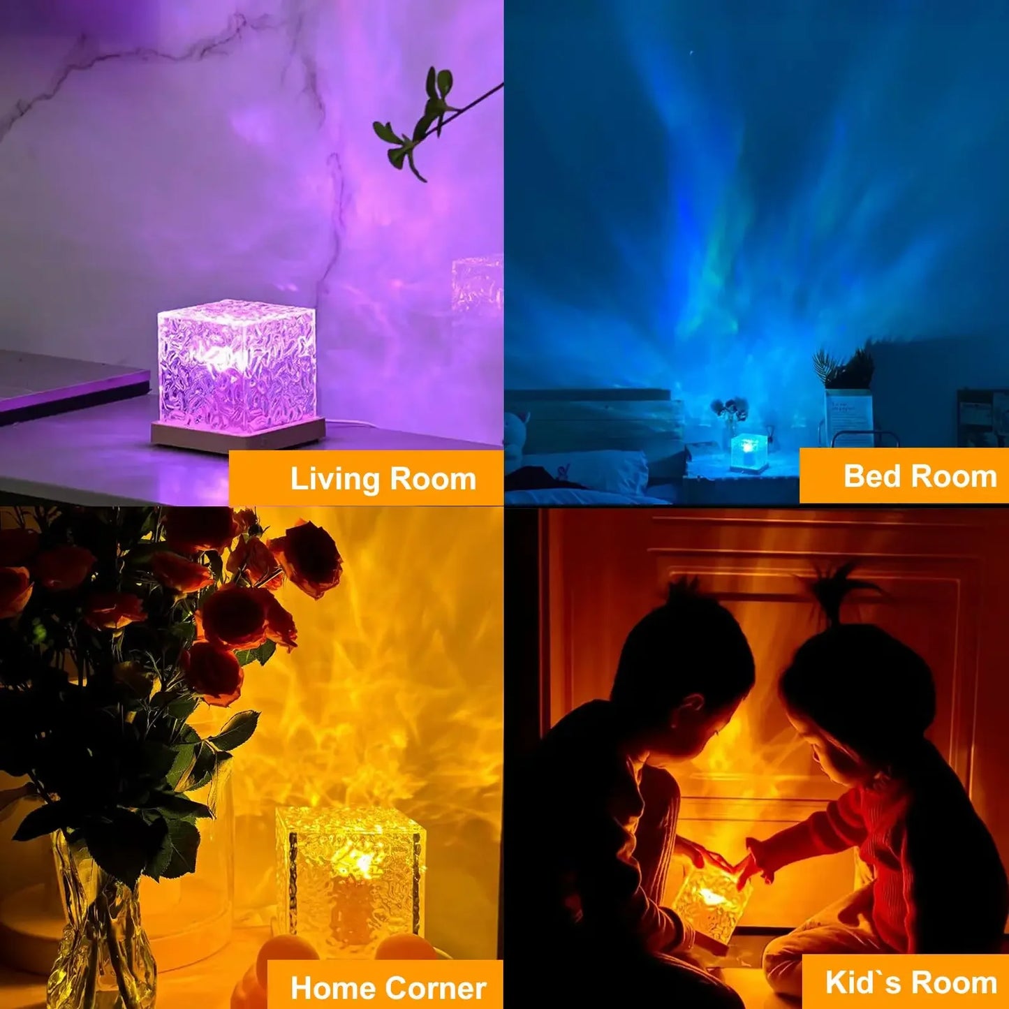CAMS Ocean Wave Aurora Projector Light