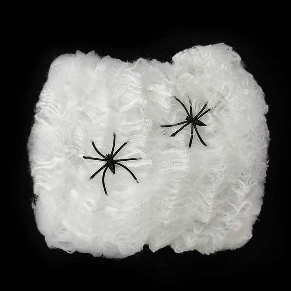 CAMS Halloween Decorations Artificial Spider Web