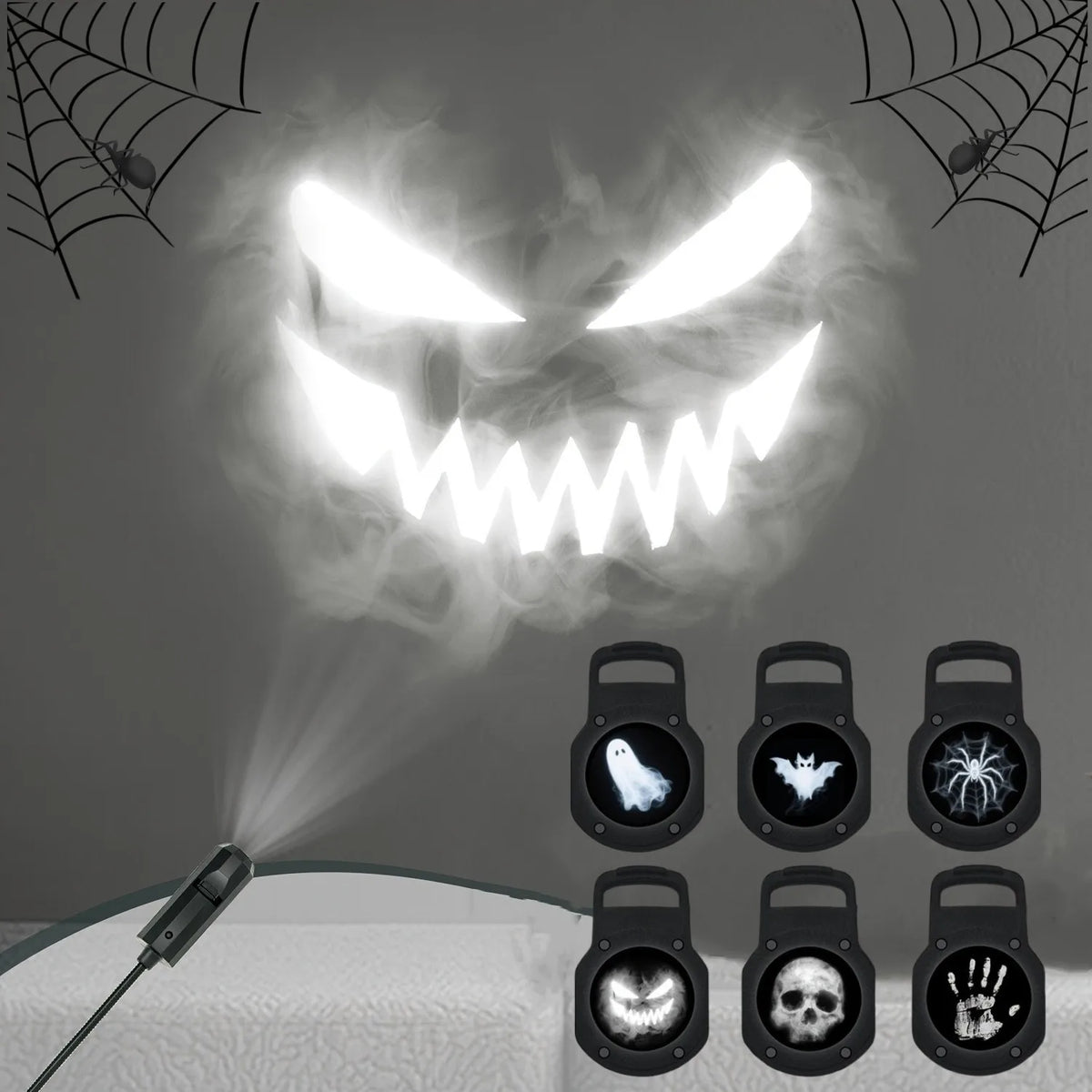 CAMS Halloween Ghost & Skull Projector Light