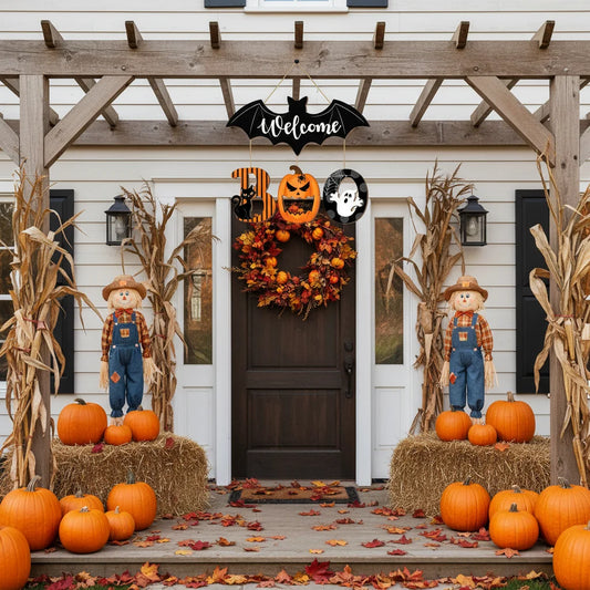 CAMS Vintage Halloween BOO Door Hanging Decorations