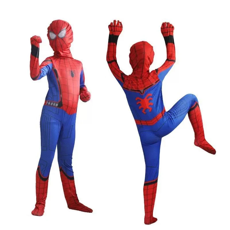 CAMS Miles Morales Full Zentai Cosplay Suit Spider Theme Outfit Halloween Party Costume Collectible Holiday Gift For Cos Fans